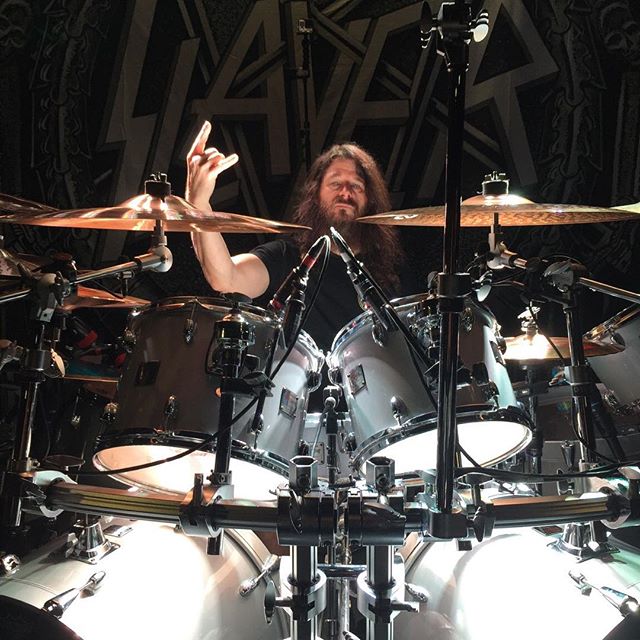 @paulbostaphofficial during soundcheck in Asheville NC July 28th.