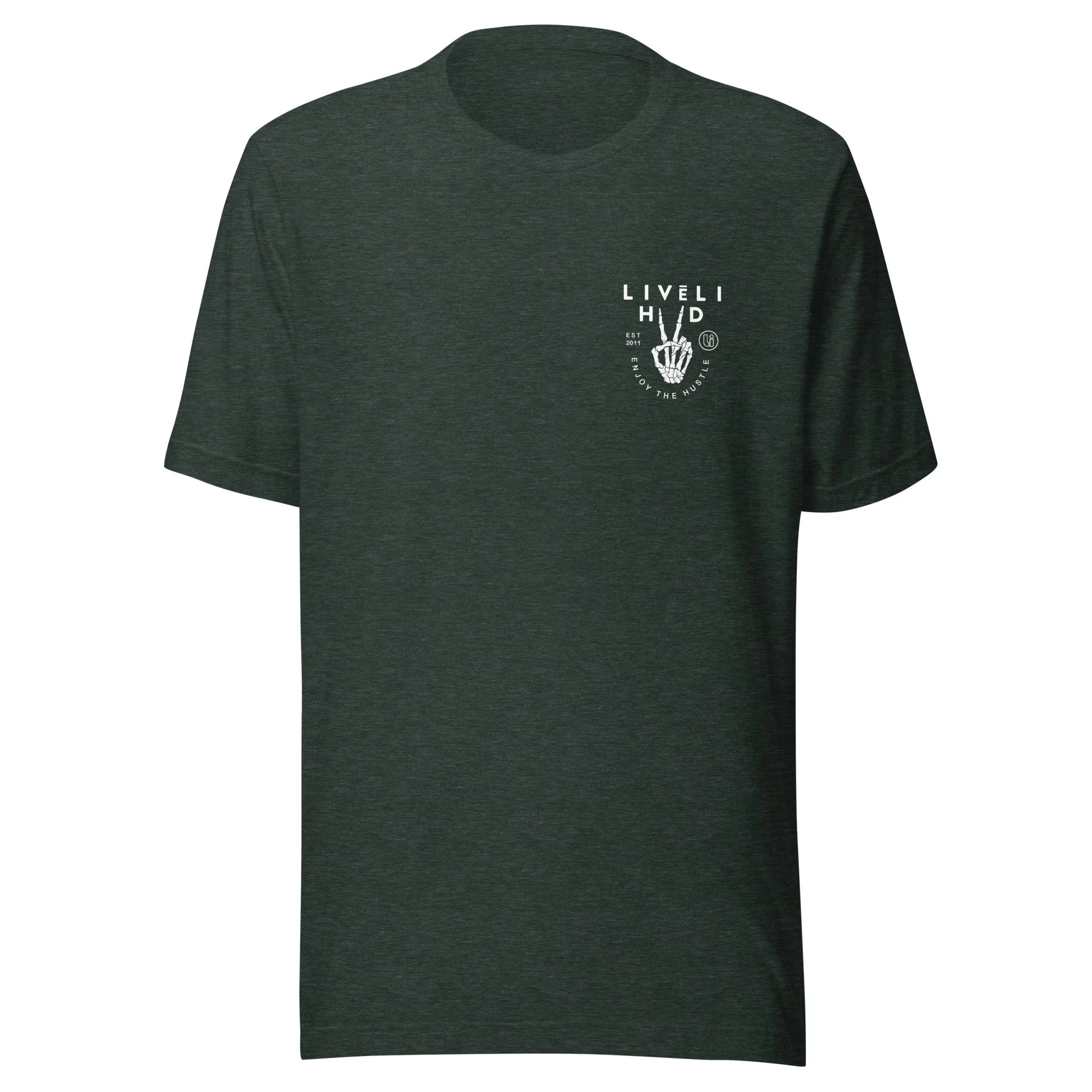 unisex-staple-t-shirt-heather-forest-front-64b8ad732028e.jpg