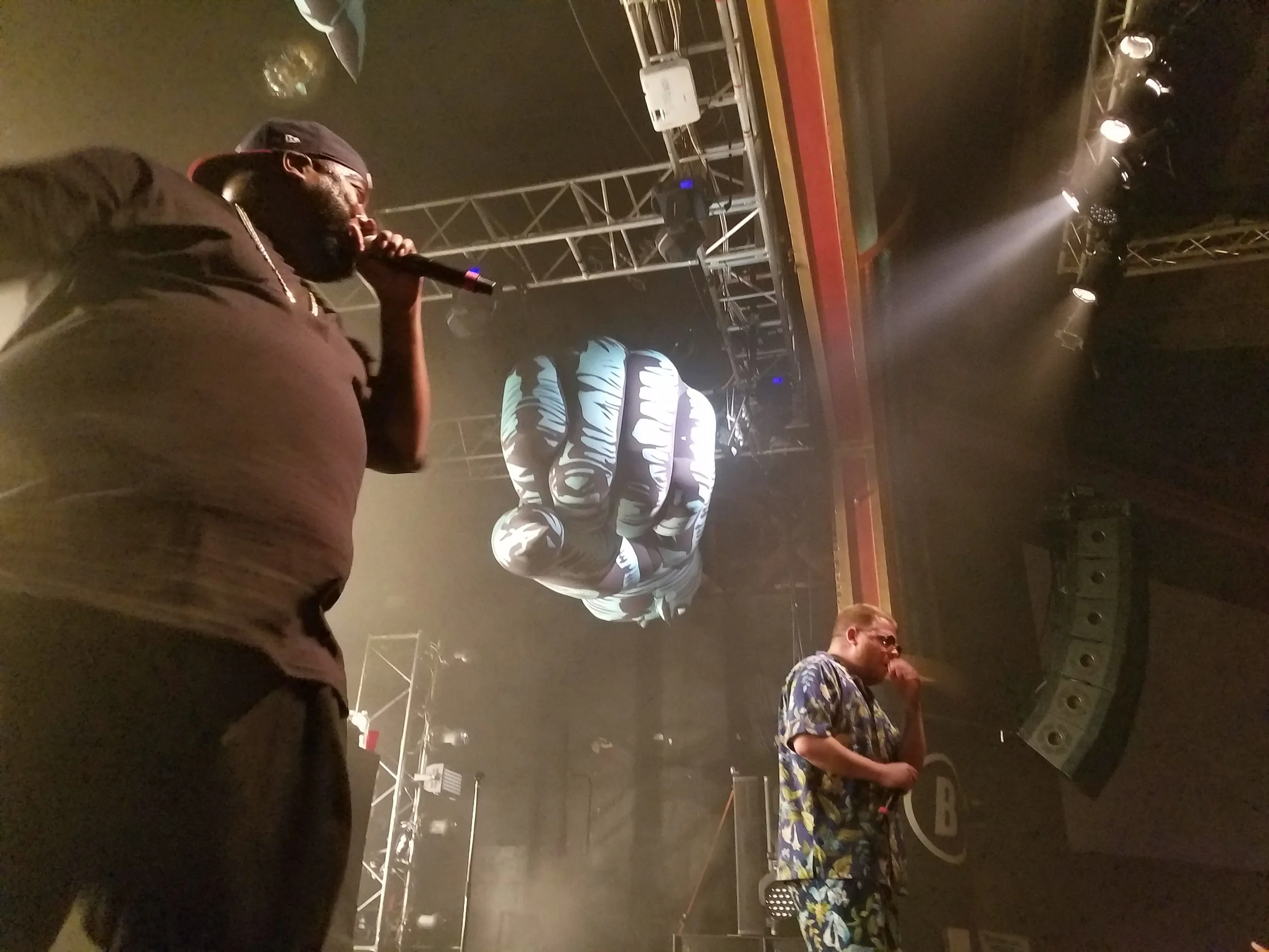 Run The Jewels Brings Fan On Stage During Lollapalooza Set