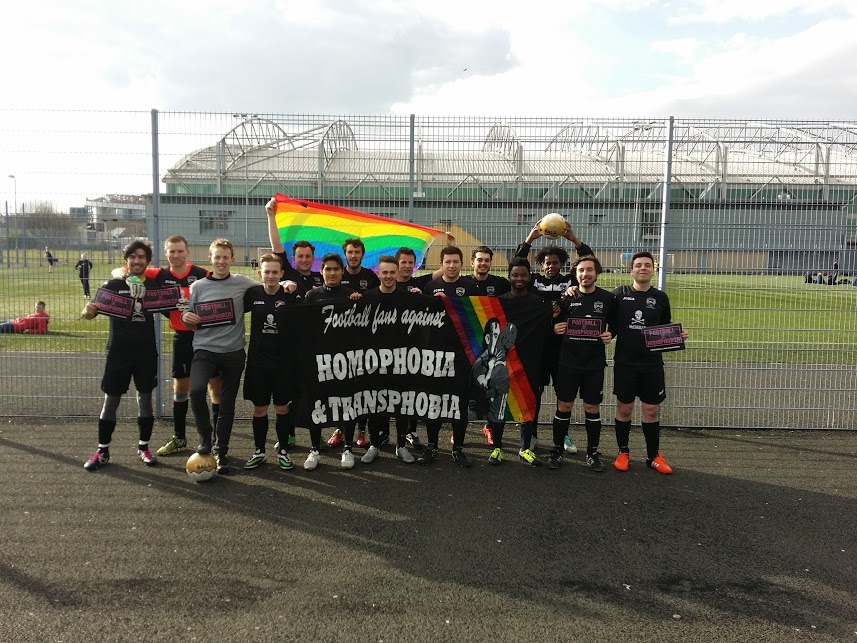 United Glasgow Football Club - Proud to Support Football vs Homophobia