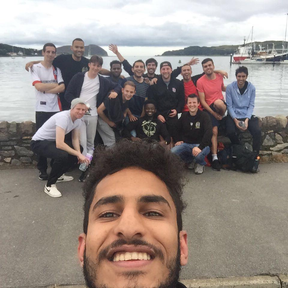 It's all smiles in Campbeltown as United see through their first victory of the season.