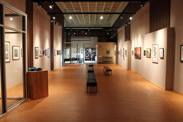The Hand Magazine Exhibition, Potter Gallery Missouri Western State University, St. Joseph, MO. 12, 2015. Image by Adam Finkelston