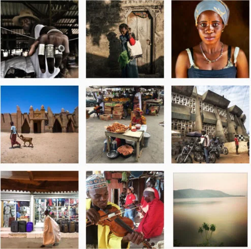 A screenshot of the Everyday Africa Instagram feed. Photographer Peter DiCampo and writer Austin Merrill had a simple goal when they launched Everyday Africa in early 2012: to provide another alternative to the tragic narrative that defined so much of the reportage from the African continent. The two men never imagined that they might start an international movement, but that is what transpired, thanks to the power of social media. Today Everyday Africa is a thriving Instagram ( @everydayafrica ) and Tumblr feed with content delivered from a growing group of photographers (both Africans and expatriates alike) that reveals daily life on the continent from multiple perspectives, moving beyond the visual clichés and stereotypes about war, poverty, and disease that permeate conventional media coverage of Africa. The group’s mission statement articulates their motivation: “As journalists who have lived and worked on the continent for years at a time, we find the extreme not nearly as prevalent as the familiar, the everyday.”