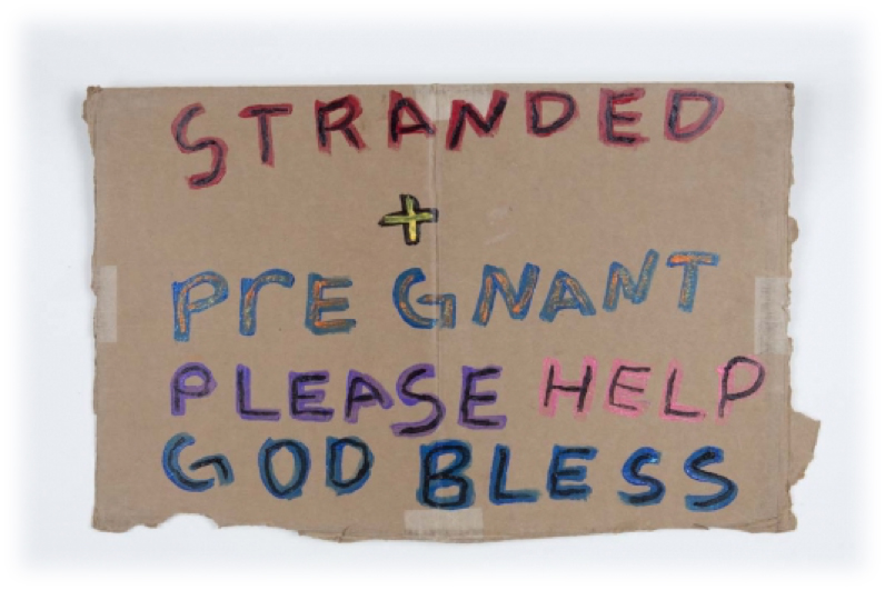Stranded and Pregnant | 2015 | Andres Serrano