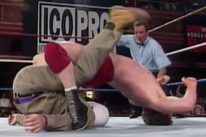 Bob Backlund just watched The Exorcist.