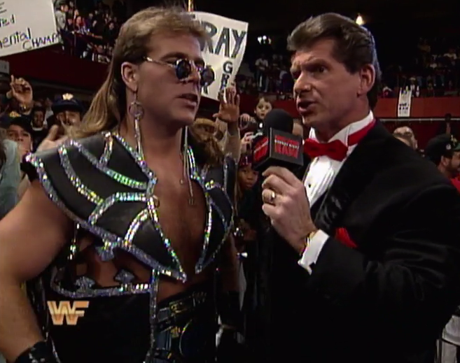 This is the closest thing Shawn Michaels had to formal wear.