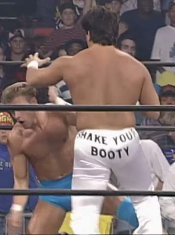 "Shake your booty". I think I'll take a rain check on that.