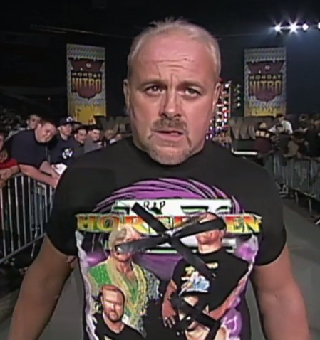 These shirts available for $19.99! Just call 1-900-SHOP-WCW!