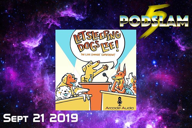 We're not lying when we say we can't wait to have the live game show @lsdlshow as part of #Podslam19. On 9/21 at @iochicago help us CRUSH our goal for @connorscure! For donations, tickets and many more treats, go to http://arcadeaudio.net/podslam! #C