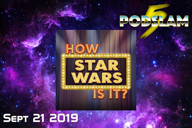 In a podcast marathon far far away (well @iOChicago), @howstarwarsisit will answer the galaxy's most important question..How Star Wars Is It? On 9/21 at #Podslam19, help us CRUSH our goal of $5000 for
@ConnorsCure. For donations, tickets &amp; more, 