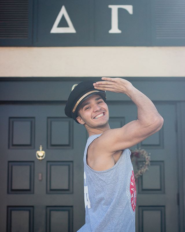 president of Delta Tau Delta and upcoming #Anchorman Jay Jay Vilhauer is on the search for two things: lost puppies to find the best shelters for and the anchorman title ⚓️