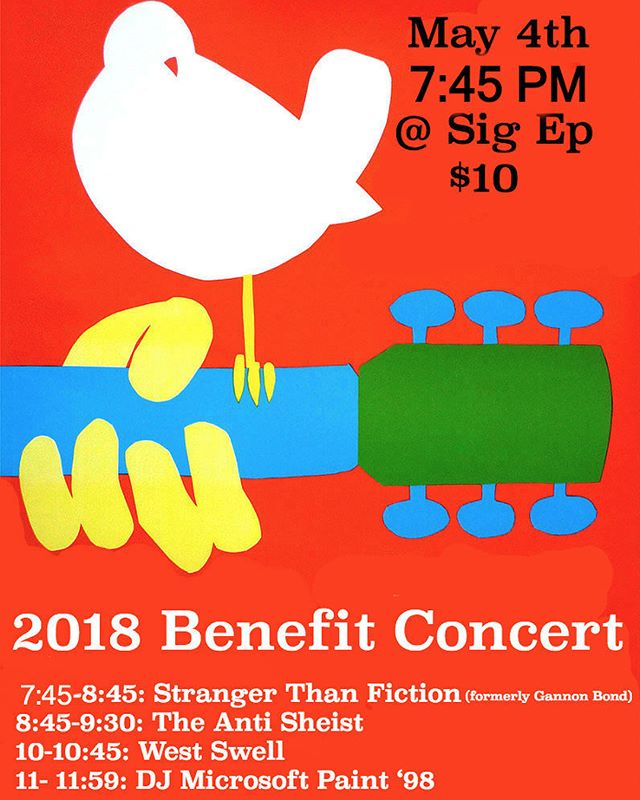 Come out and show some love for our 2018 Spring Benefit Concert! Doors open Friday at 7:30pm and tickets will be sold at the front (venmo or cash) with all proceeds going to @jdrfhq finding a cure for type 1 diabetes. We’re stoked to see you all there! #forthekids