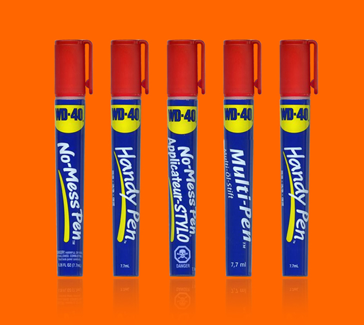 WD-40 No-Mess Pen Draws On Lubrication