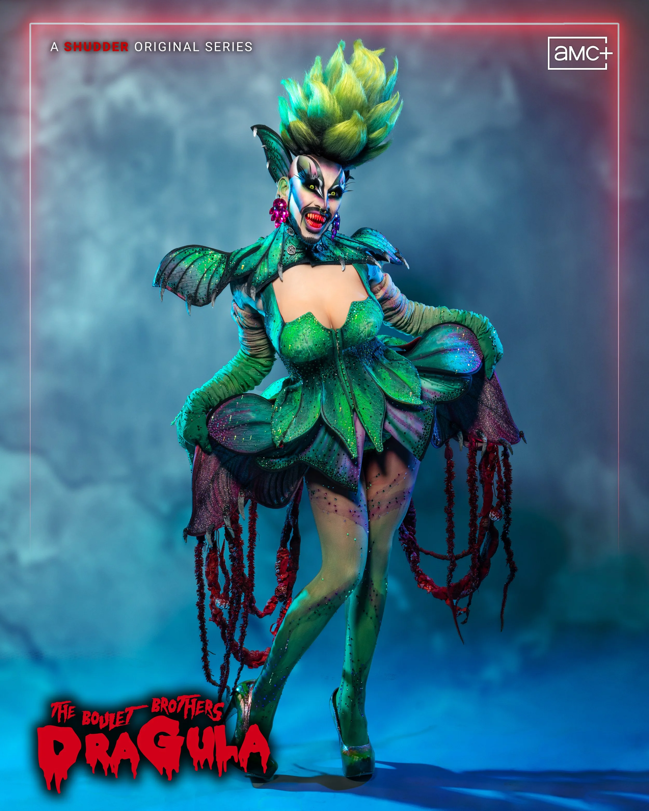 Dragula S666 E1 Horror Icons costume collaboration with Auntie Heroine