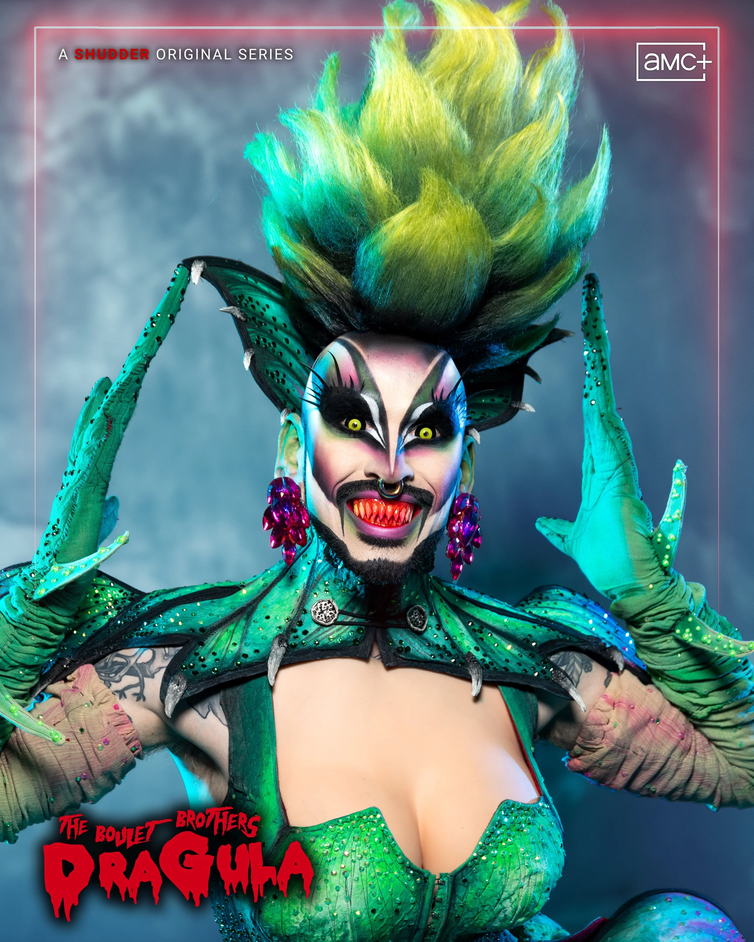Dragula S666 E1 Horror Icons costume collaboration with Auntie Heroine