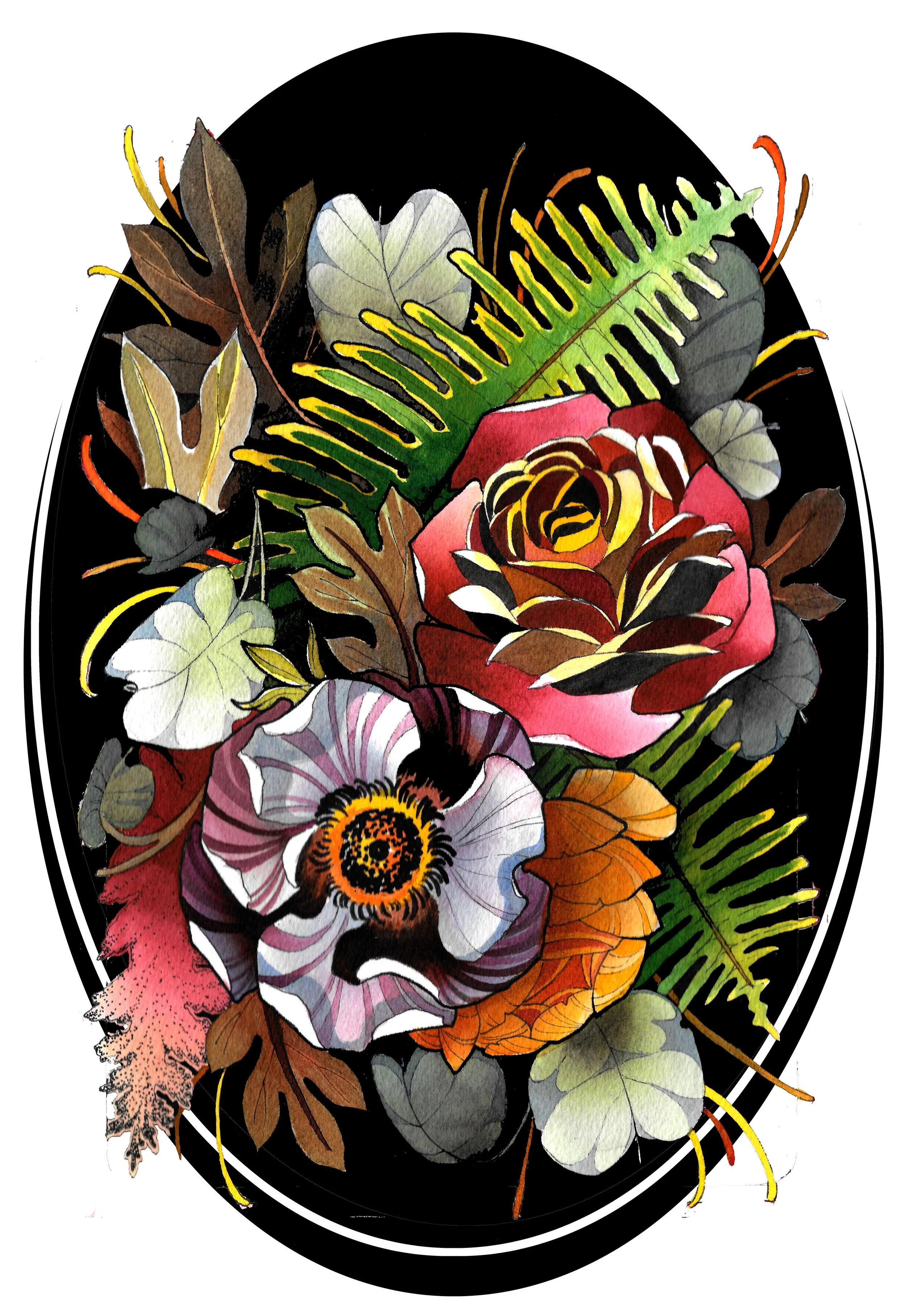 Garden I 30.5 cm/12"
