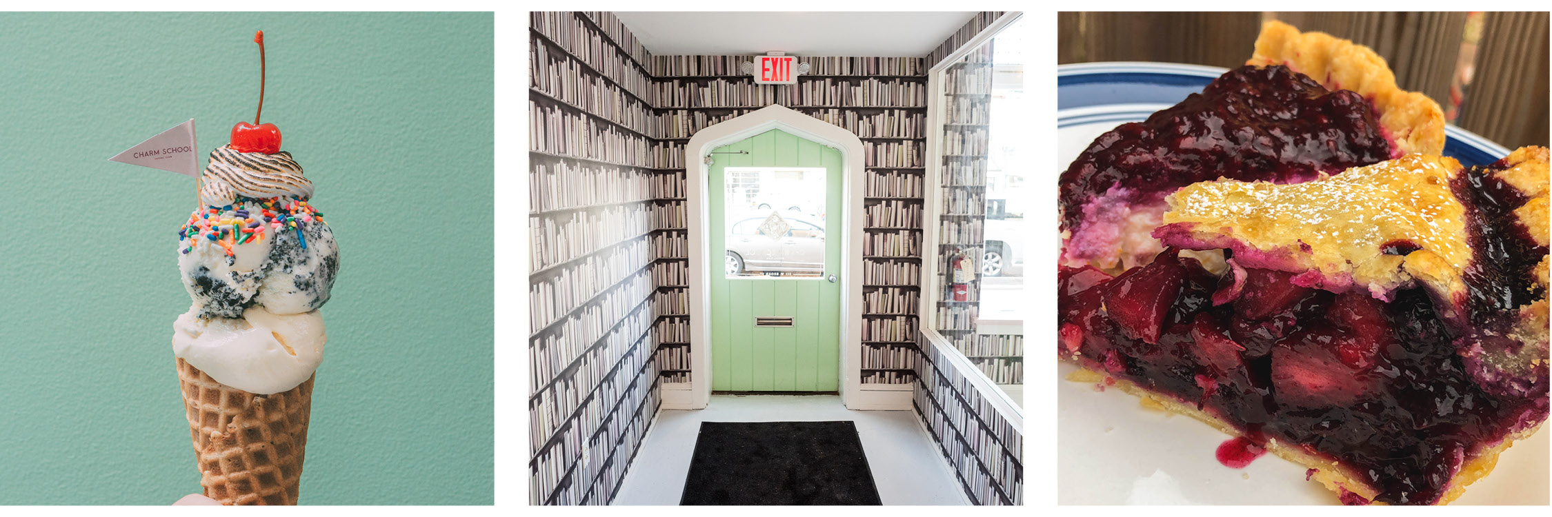 Images: Charm School / Proper Pie Co