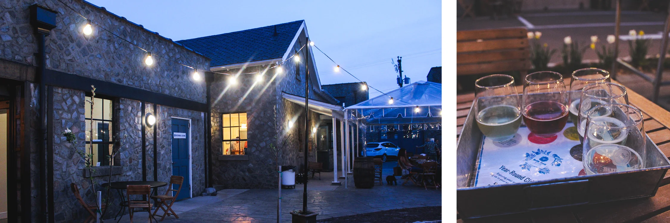Images: Blue Bee Cider - VAfoodie