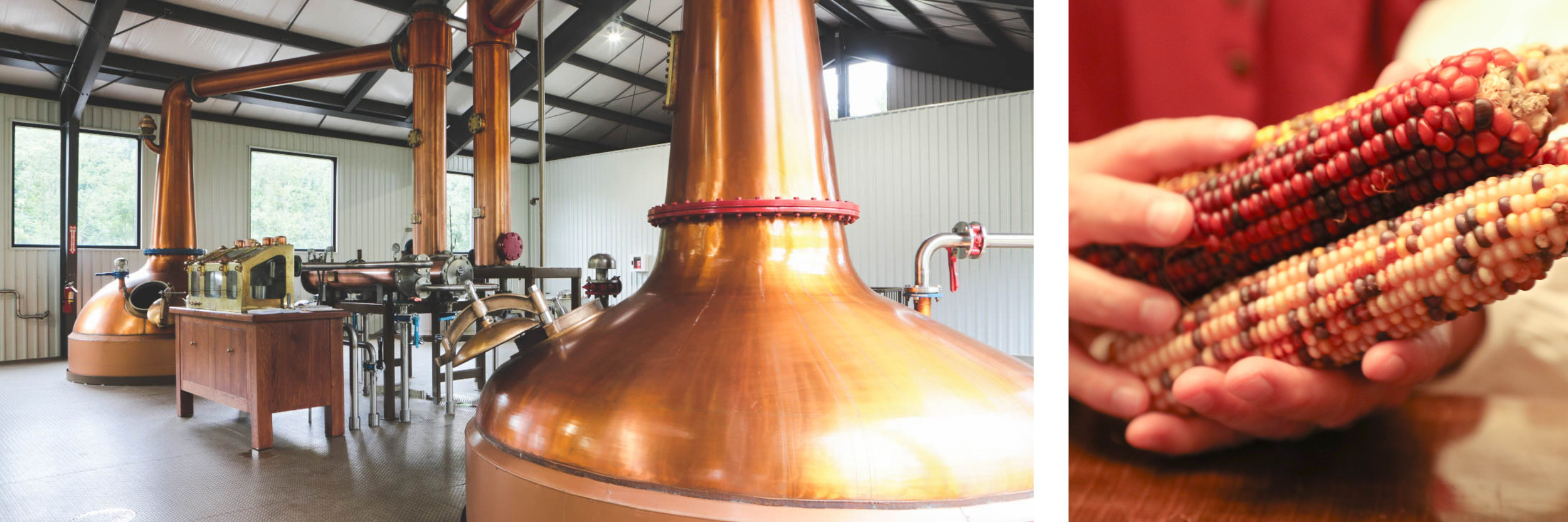 Images: Virginia Distilliery Co. - Jay Paul / Eight Shires Distillery - Dan Currier