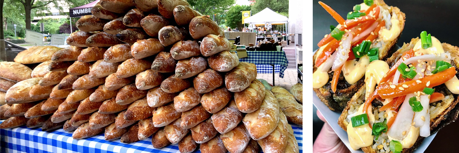 Images: Bread and Water/ Meggrolls