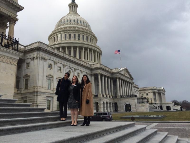 L-R HPSA members: Paawan Singh, Liz Kelman, and Marianthi Hatzigeorgiou