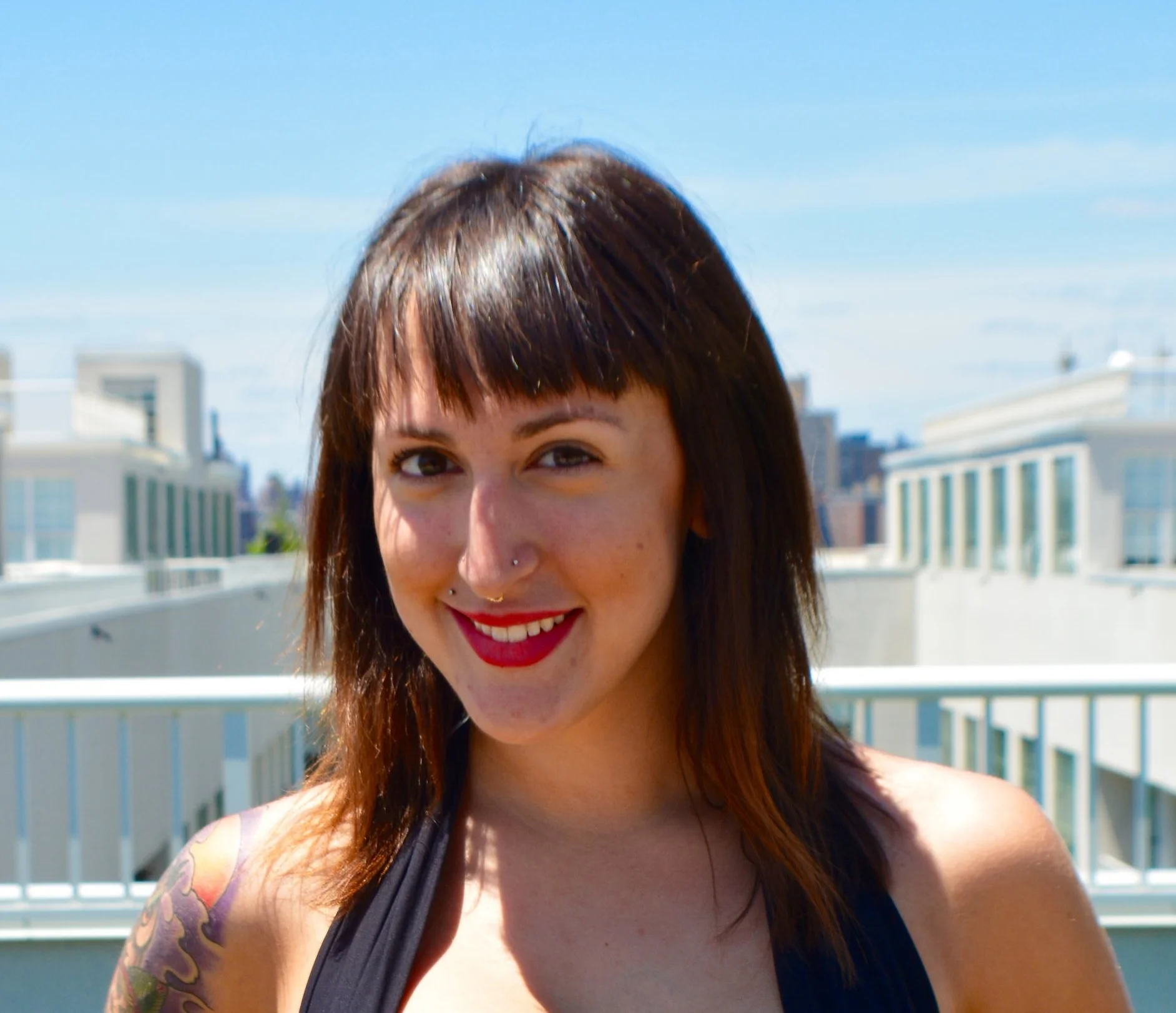 Copy of White on Sky Background, Brooklyn, NYC