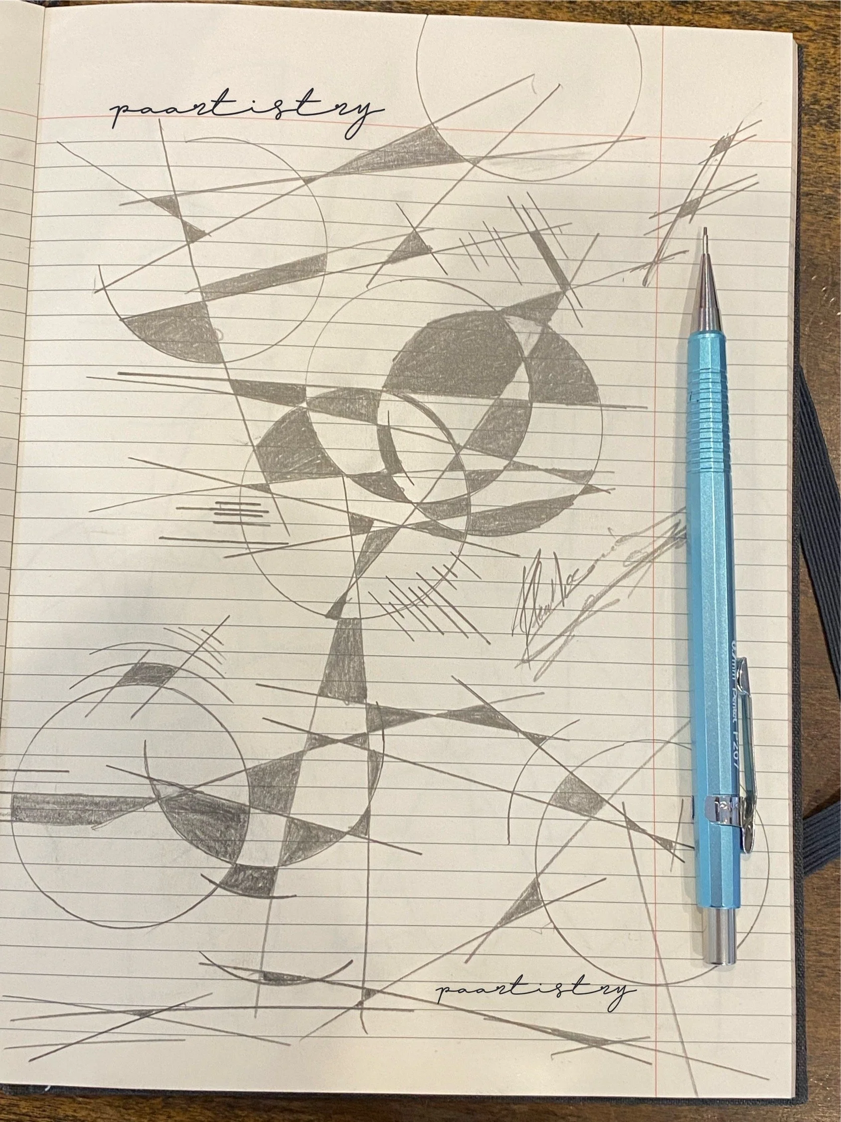 Stained Glass Light in Graphite 2/2