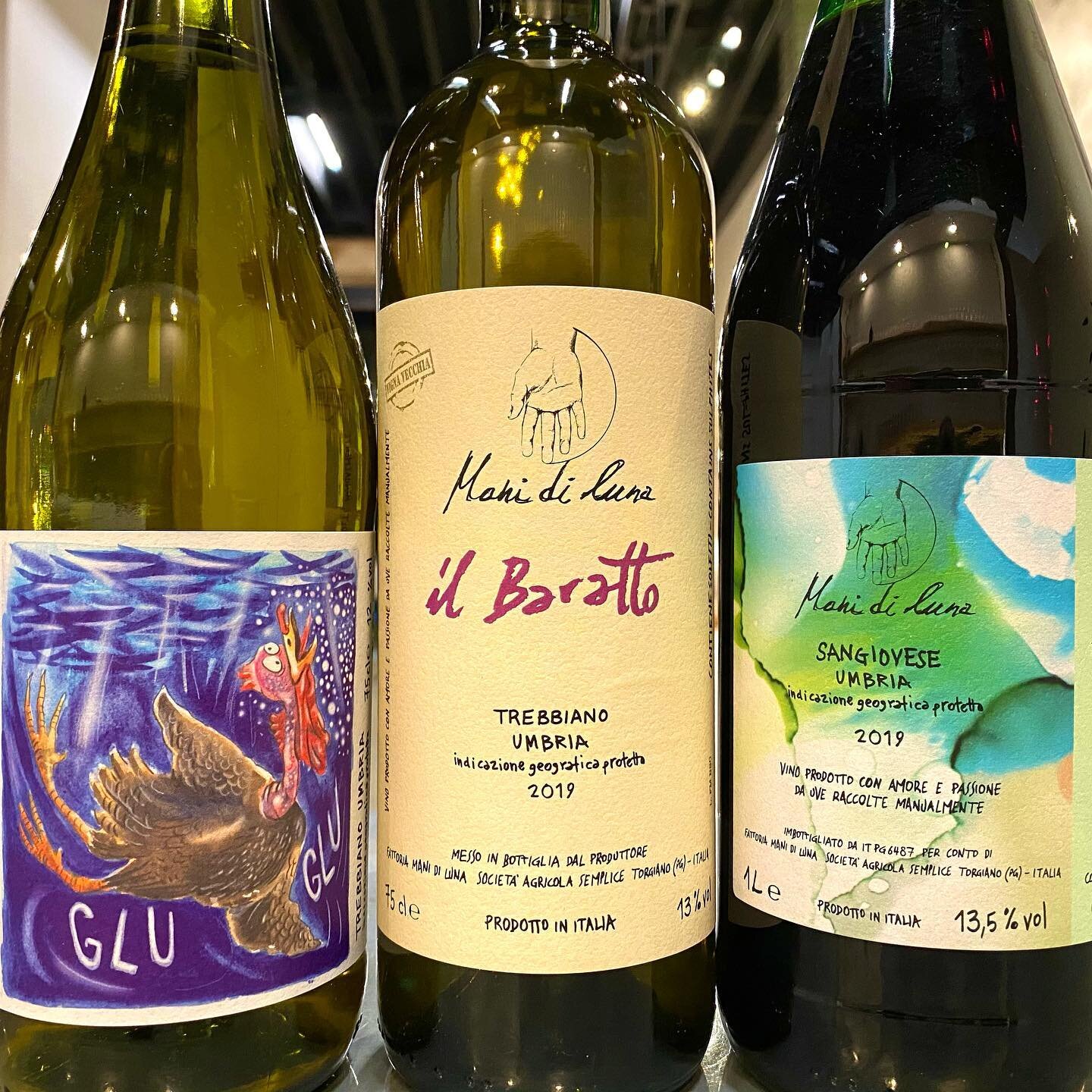 Fattoria Mani di Luna is the labor of love of three long-time friends who took over a farm &amp; vineyards in the hills of Torgiano (Umbria), where viticulture dates back to the Etruscans. They cultivate the vines according to rigorous biodynamic far