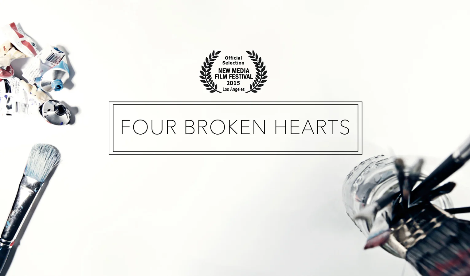 Four Broken Hearts officially premiered at the New Media Film Festival in Los Angeles in June 2015.