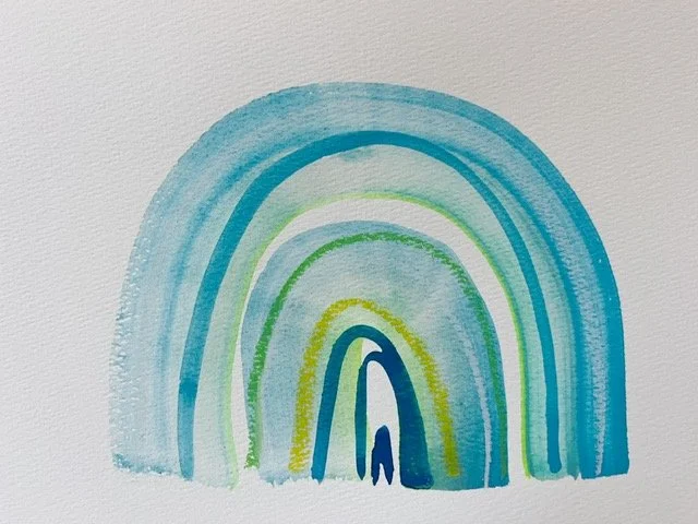 "Rainbow 10", 8.5x11