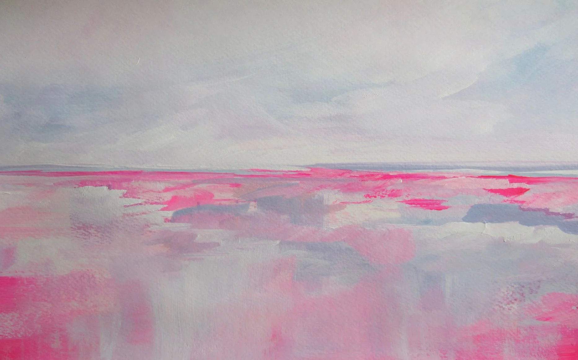 Flamingo Beach 8x10 Print