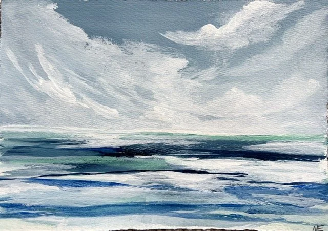 "Ocean 14" (8.5x11)