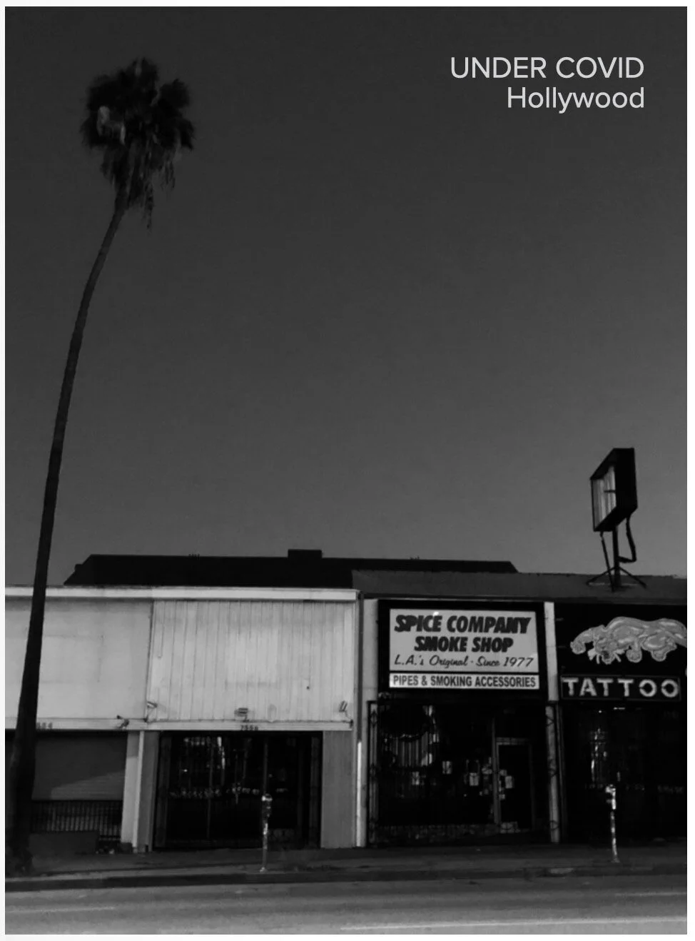 UNDER COVID Hollywood