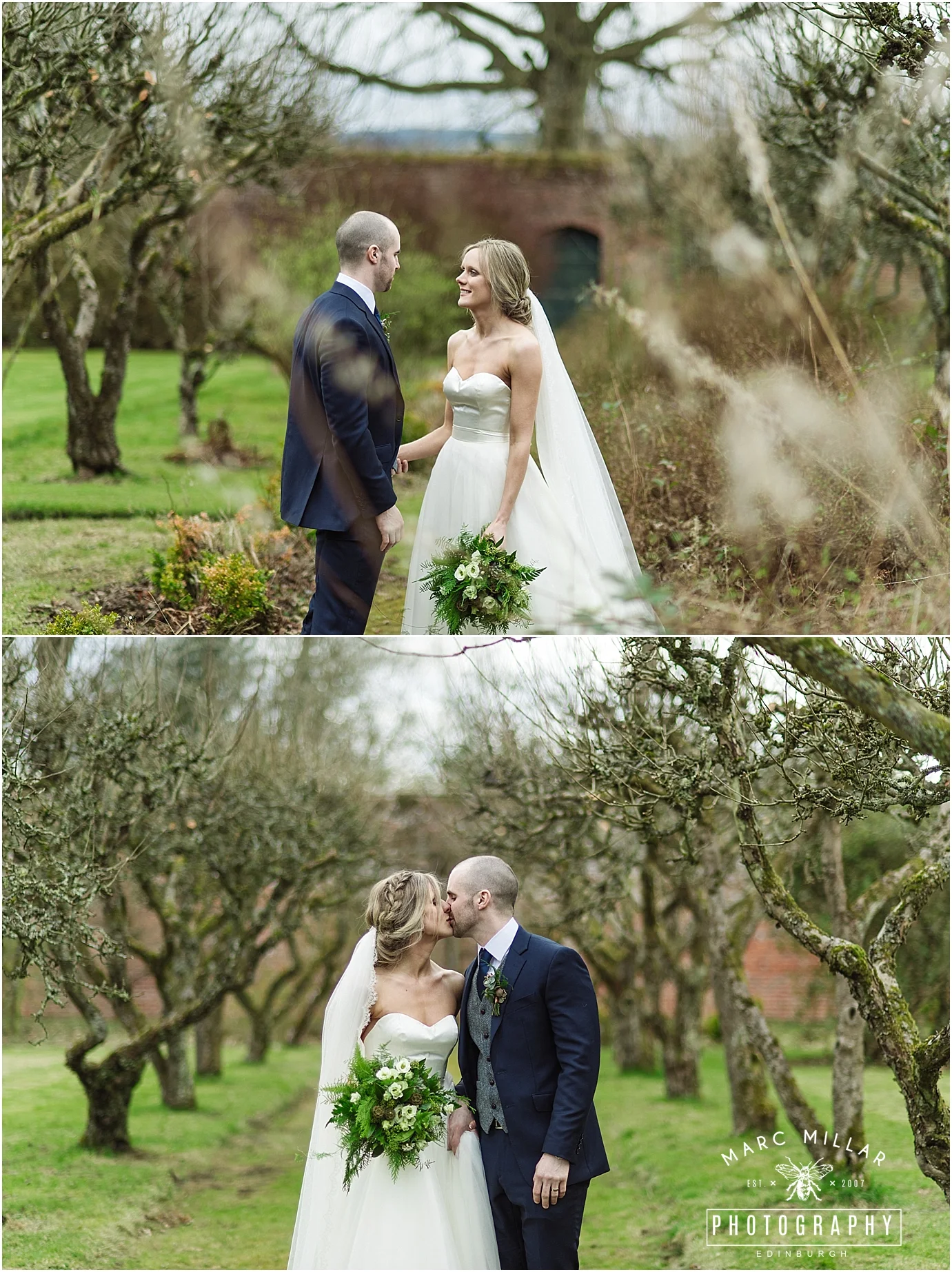 the byre at inchyra Wedding Shoot by Marc Millar Photography