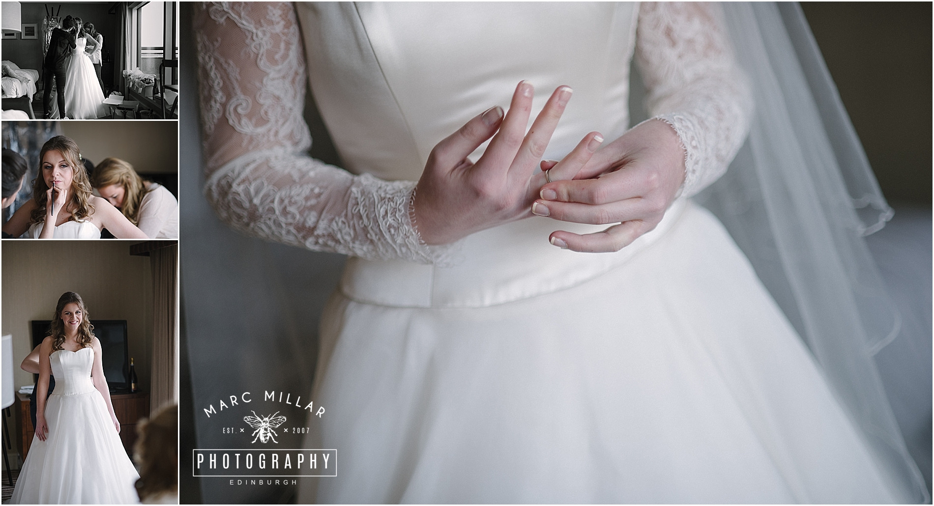 Boturich Castle Wedding Photography by Marc Millar Photography