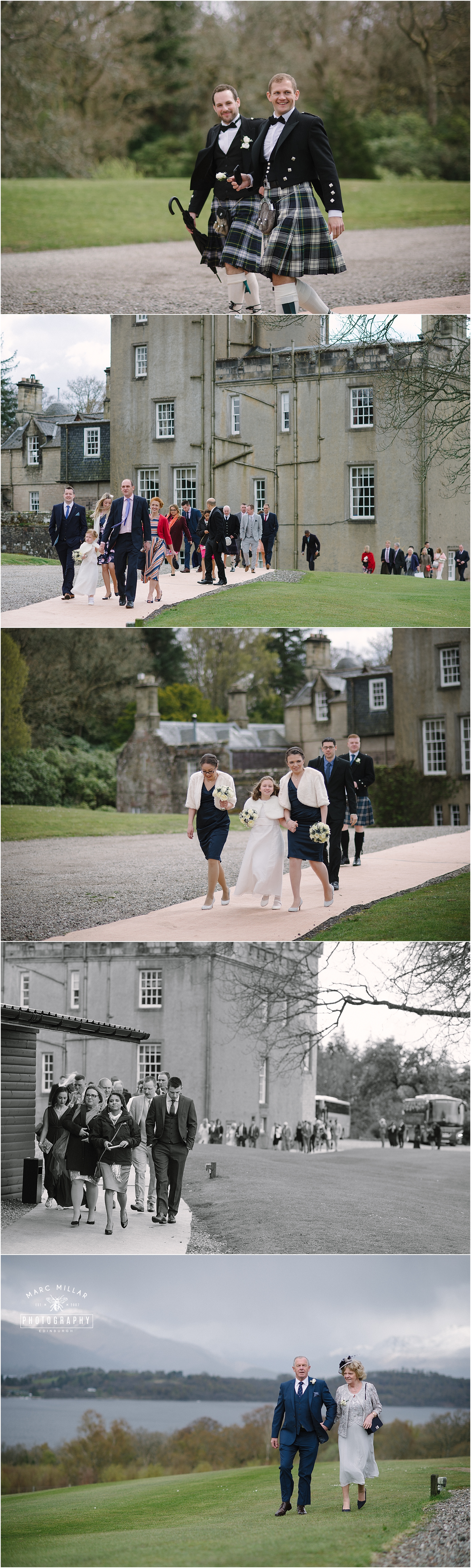  Boturich Castle Wedding Photography by Marc Millar Photography 