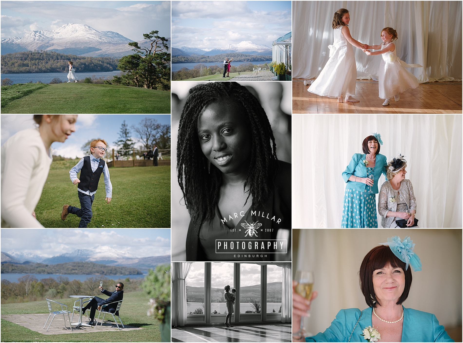 Boturich Castle Wedding Photography by Marc Millar Photography