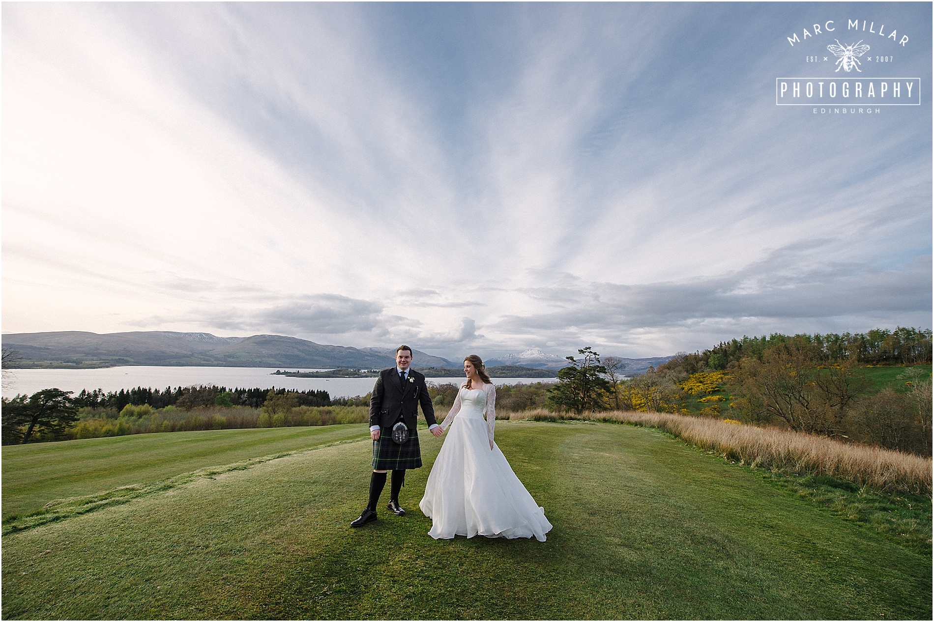  Boturich Castle Wedding Photography by Marc Millar Photography 