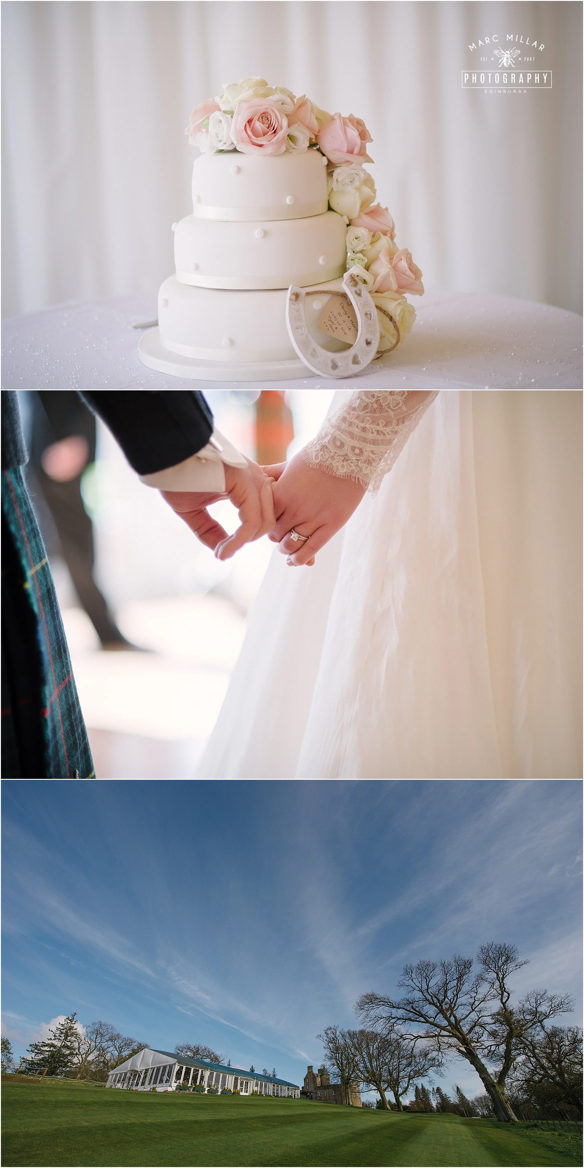 Boturich Castle Wedding Photography by Marc Millar Photography
