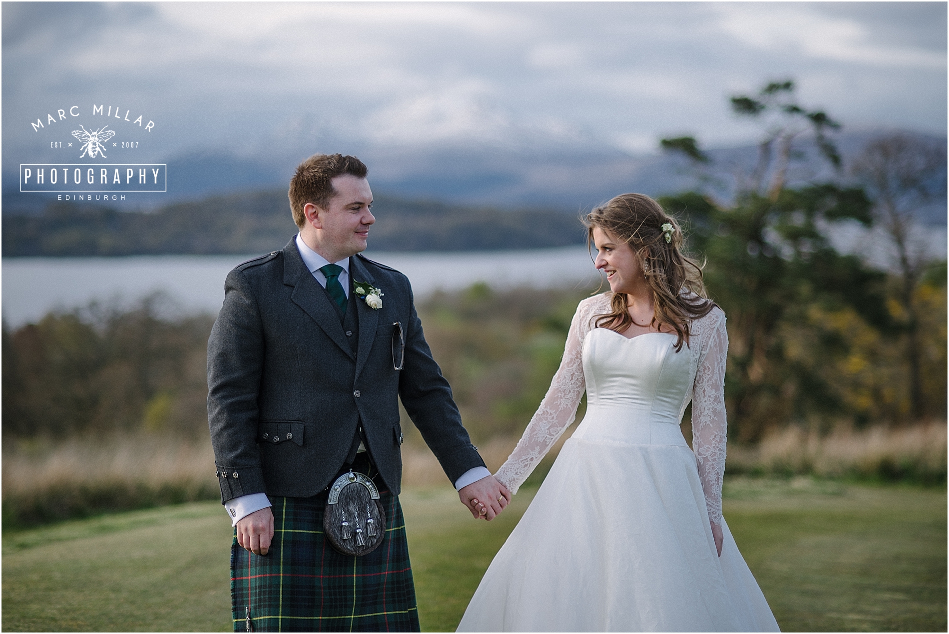 Boturich Castle Wedding Photography by Marc Millar Photography