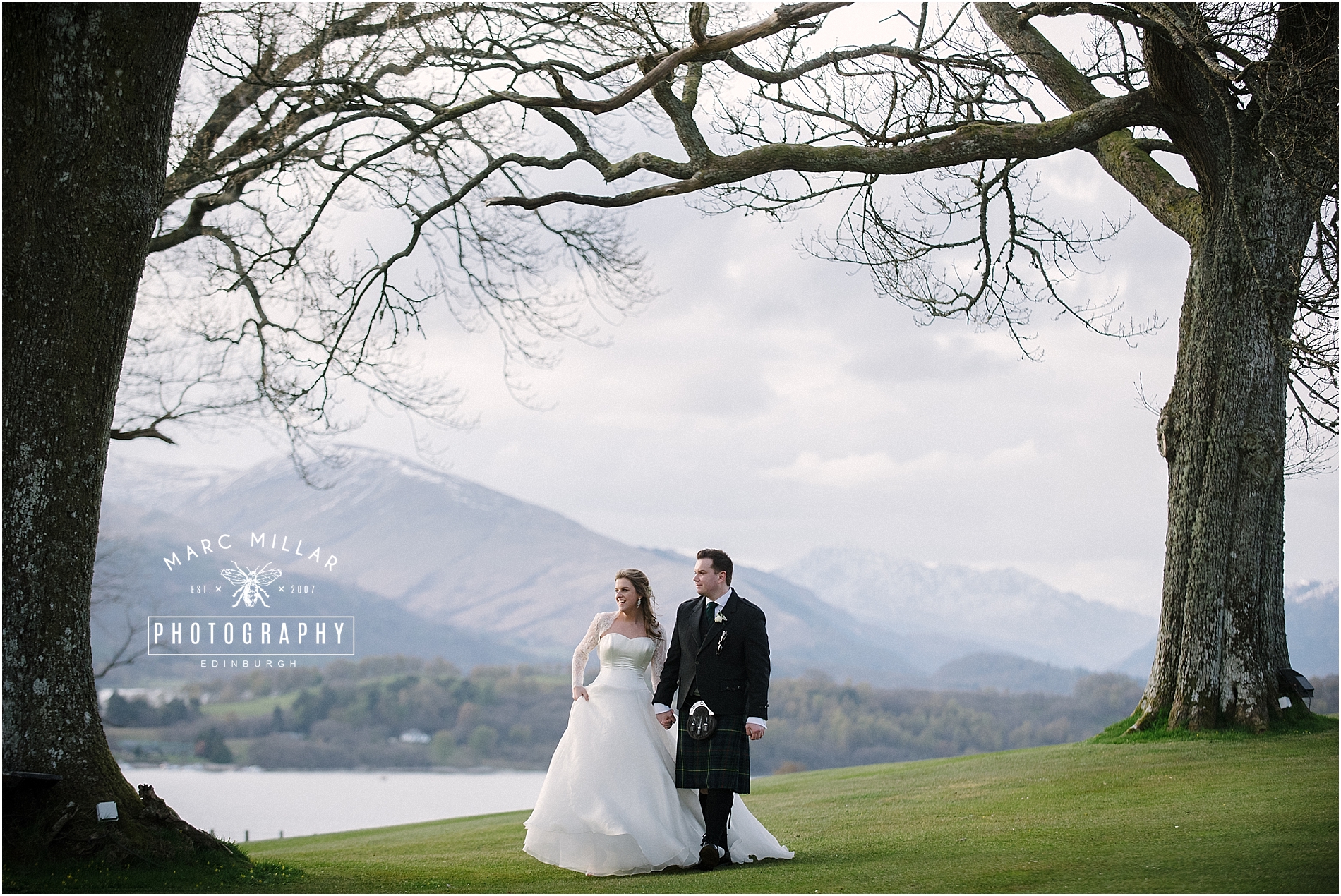  Boturich Castle Wedding Photography by Marc Millar Photography 