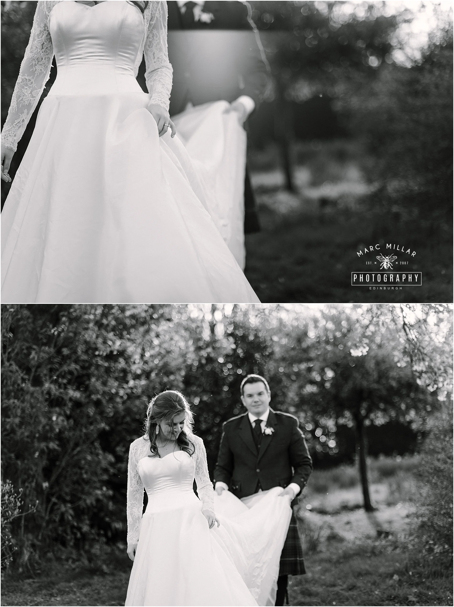 Boturich Castle Wedding Photography by Marc Millar Photography