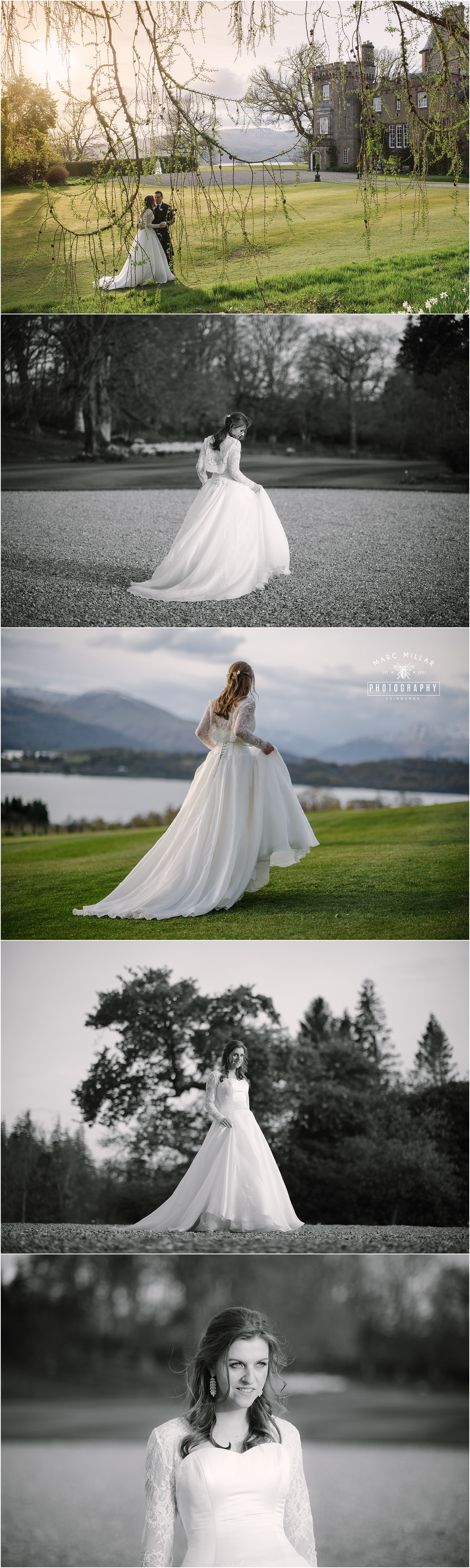  Boturich Castle Wedding Photography by Marc Millar Photography 
