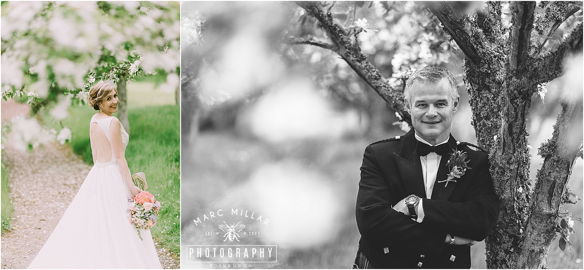  Roxburghe Hotel  Wedding Shoot  by Marc Millar Photography 