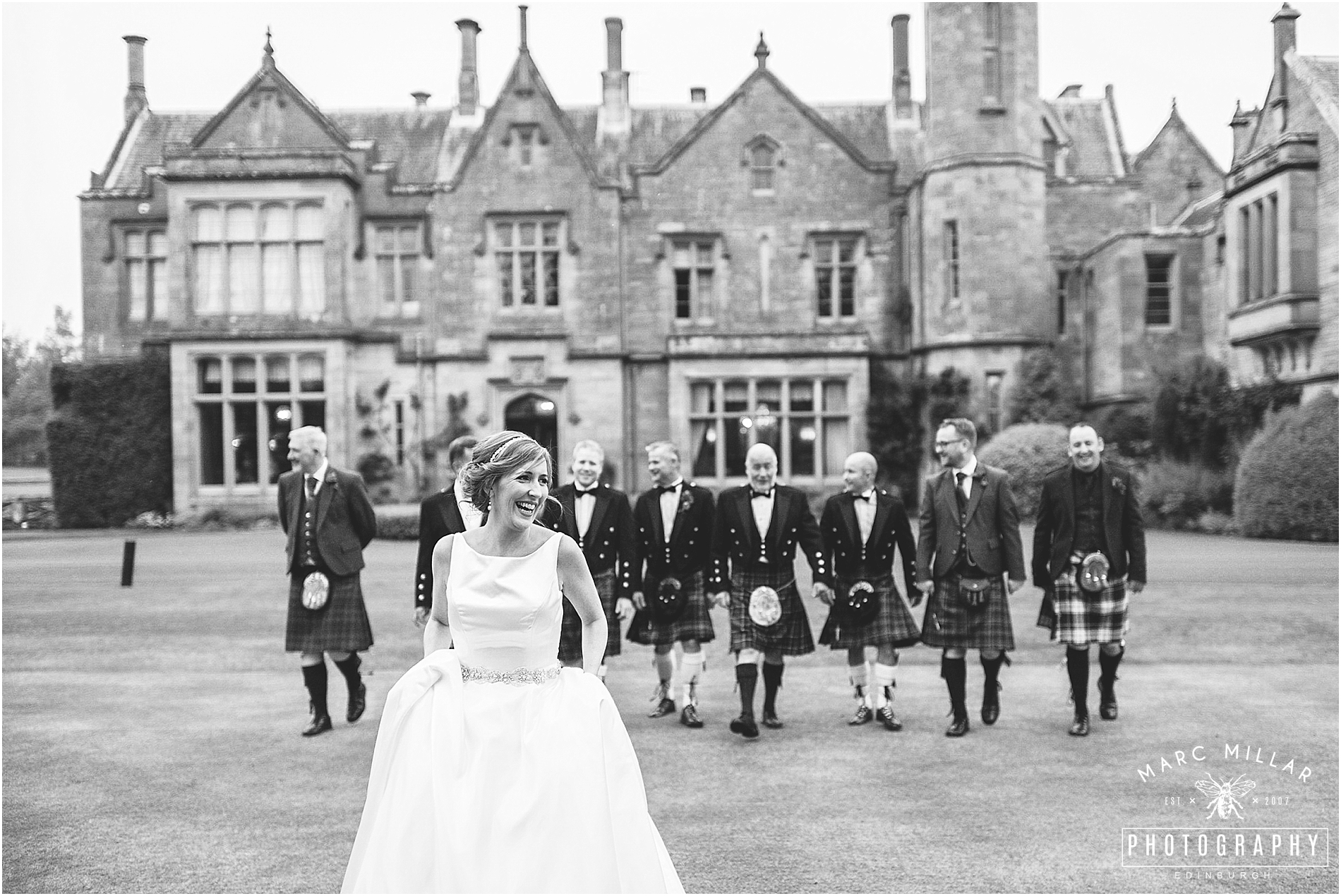  Roxburghe Hotel  Wedding Shoot  by Marc Millar Photography 