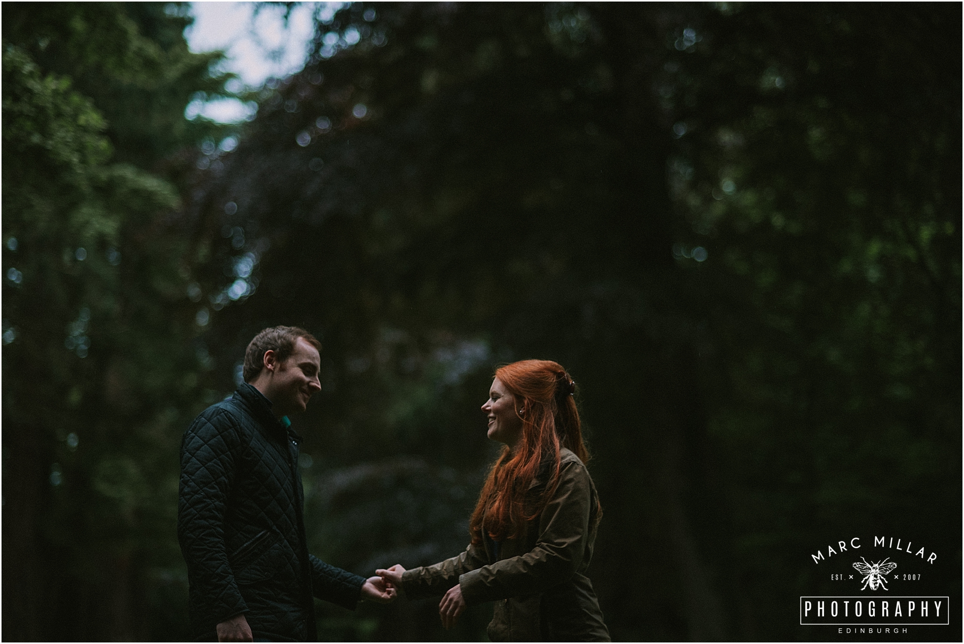  Oxenfoord Castle Wedding Shoot by Marc Millar Photography 