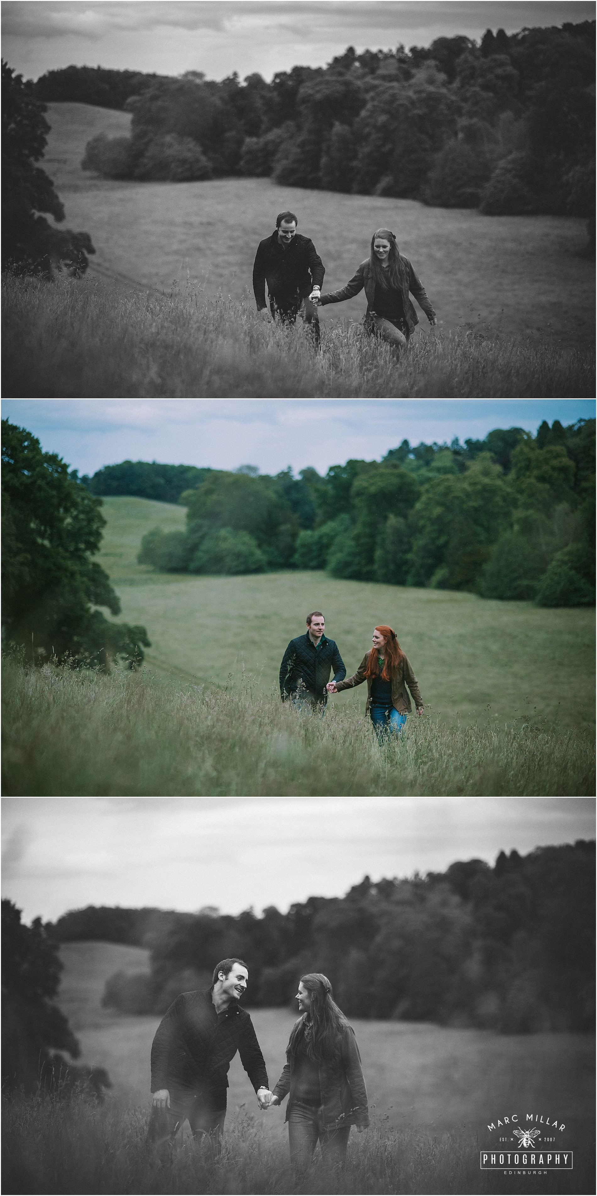  Oxenfoord Castle Wedding Shoot by Marc Millar Photography 