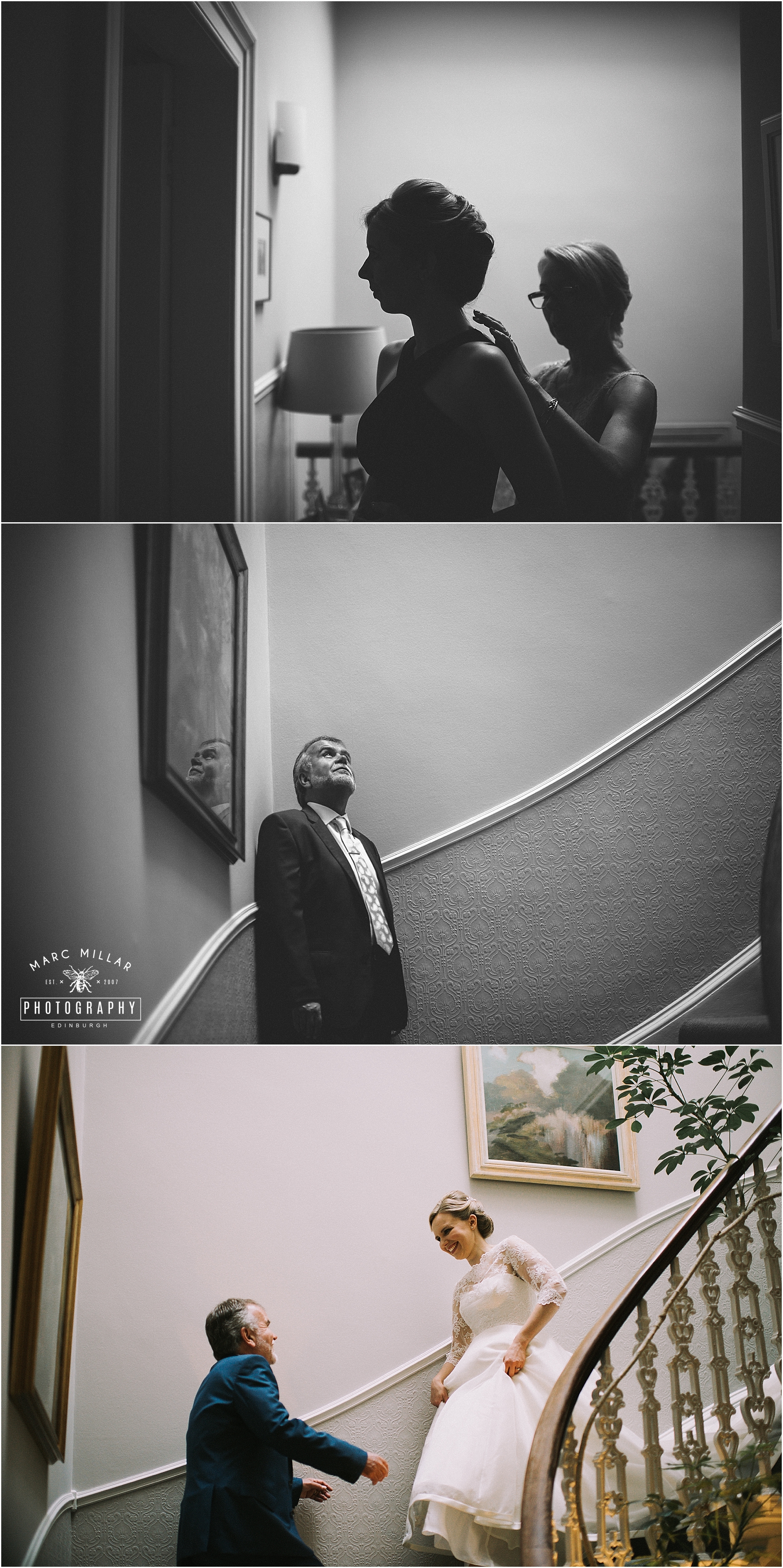 Mansfield Traquair Wedding Photography by Marc Millar Photography