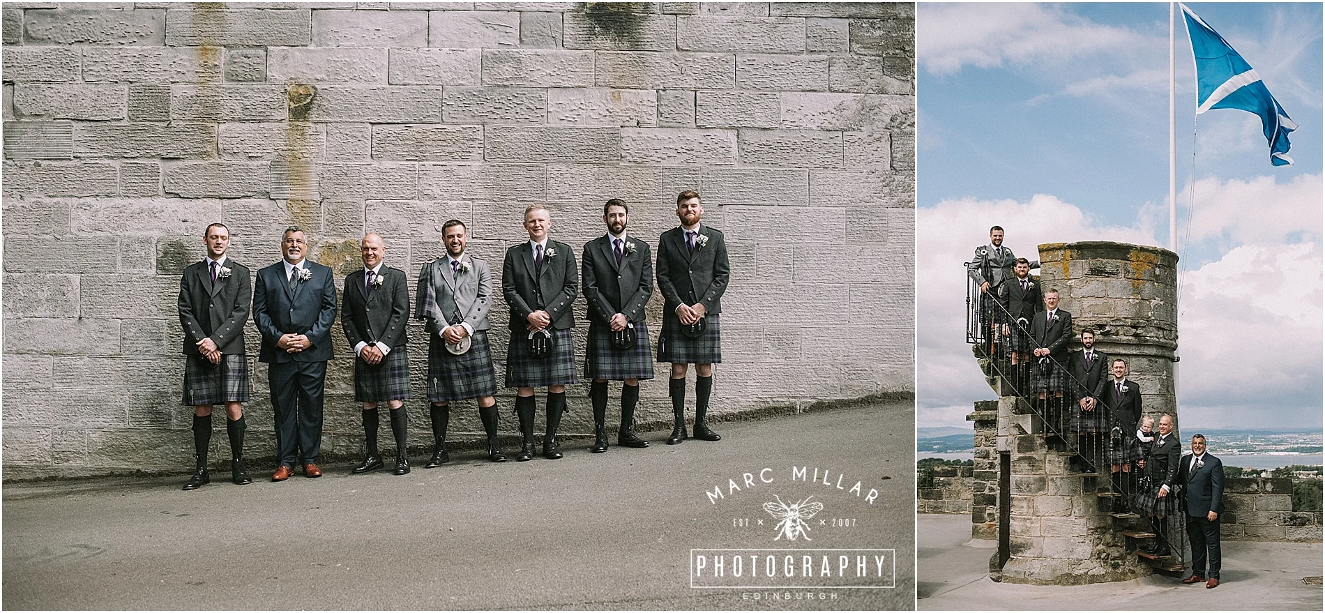 Dundas Castle Wedding Shoot by Marc Millar Photography