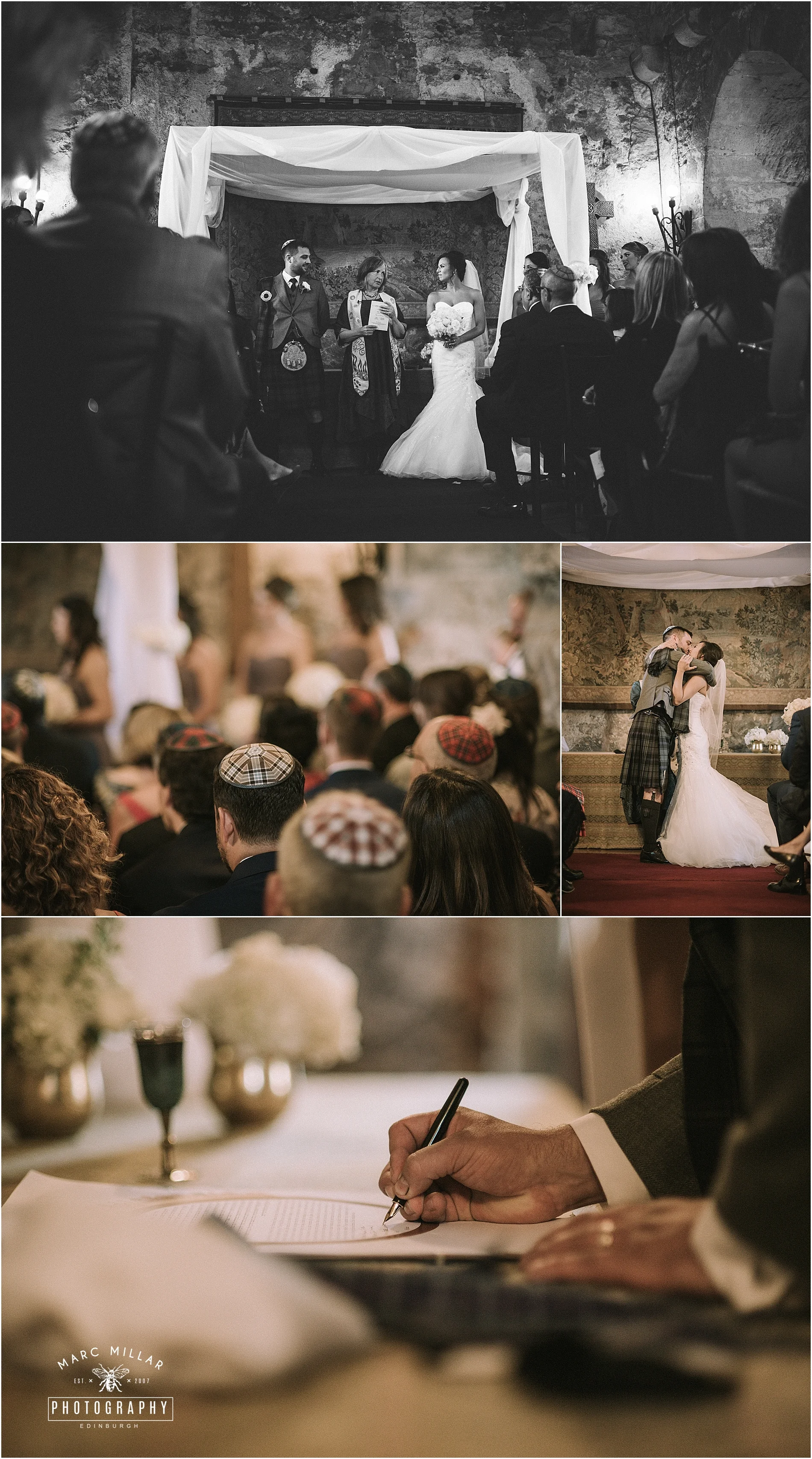 Dundas Castle Wedding Shoot by Marc Millar Photography